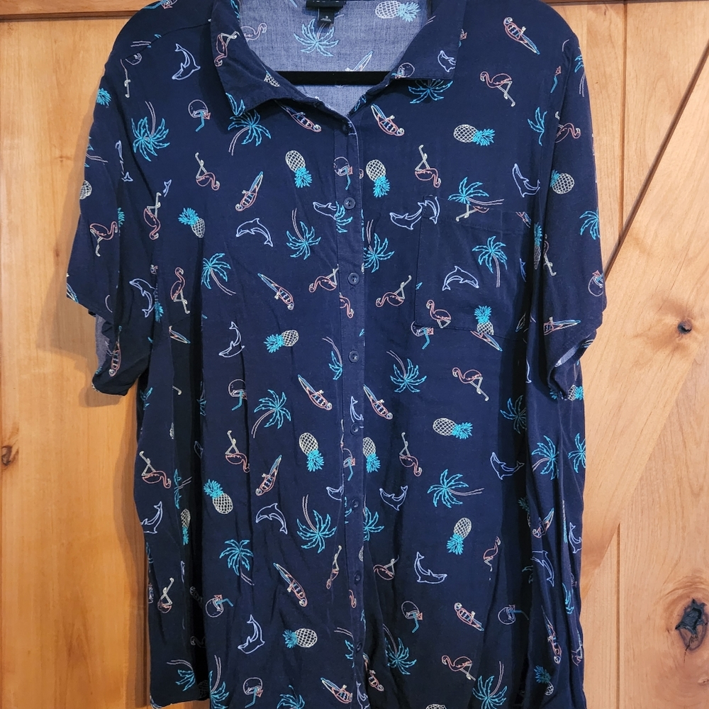 Beach design campshirt